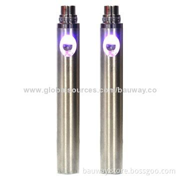 2014 Popular Skin Touch Vaping Batteries for e-cigarette Vaporizer Pens, 3.7V Voltage